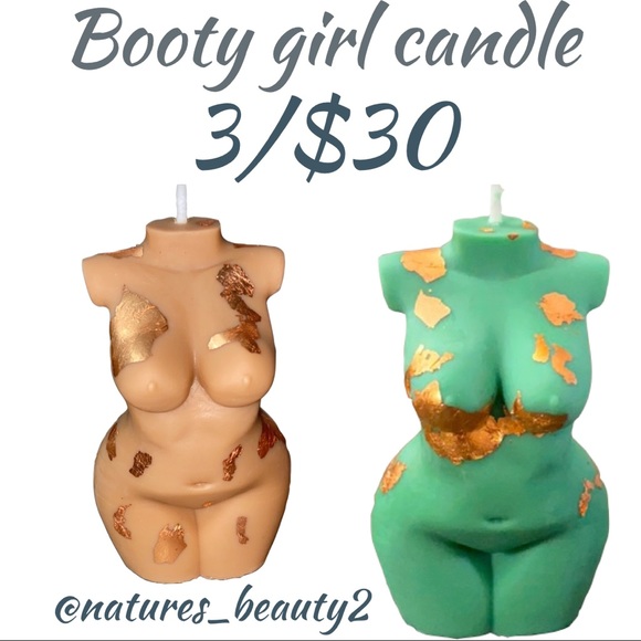 SALE All torso body candles 3/$30 - Picture 1 of 7